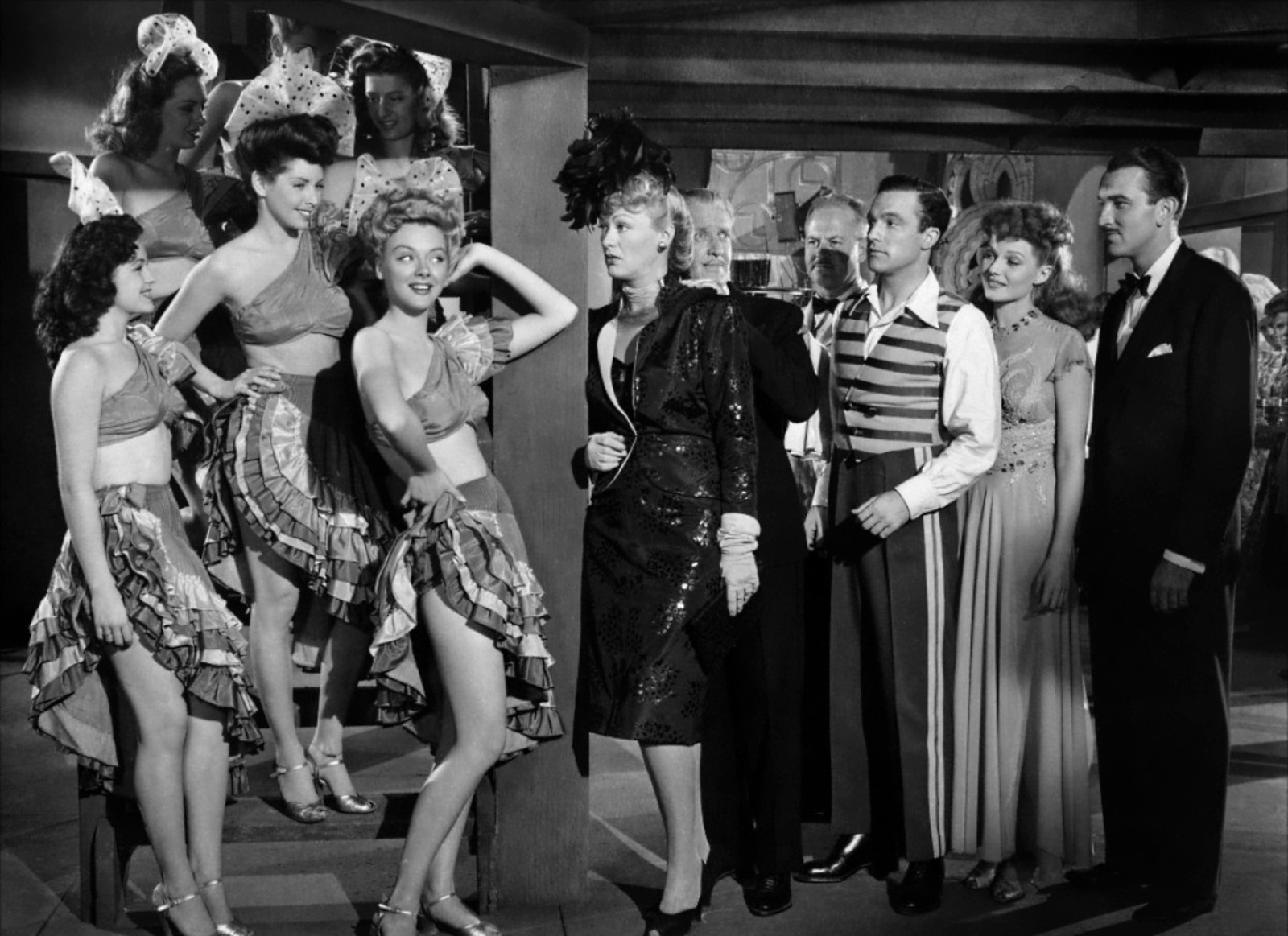 With Eve Arden (C)